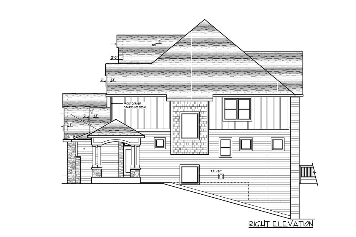 Plan 73427HS: Luxurious Craftsman House Plan with Optional Lower Level - Image #86 - Country, Craftsman, Mountain, New American, Northwest