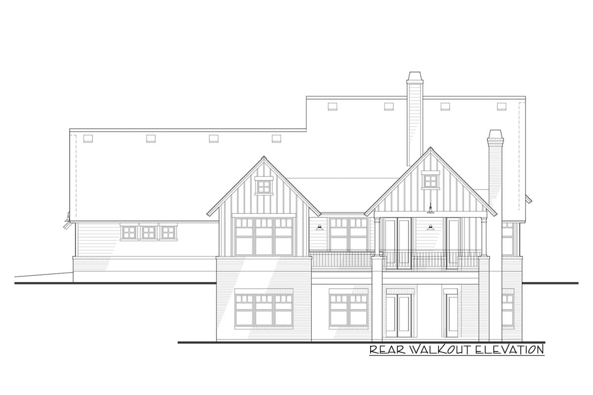 Plan 16909WG:  Modern Farmhouse Plan with Two Bonus Rooms - 1486 Sq Ft - Image #28 - Cottage, Country, Craftsman, Farmhouse, Modern Farmhouse