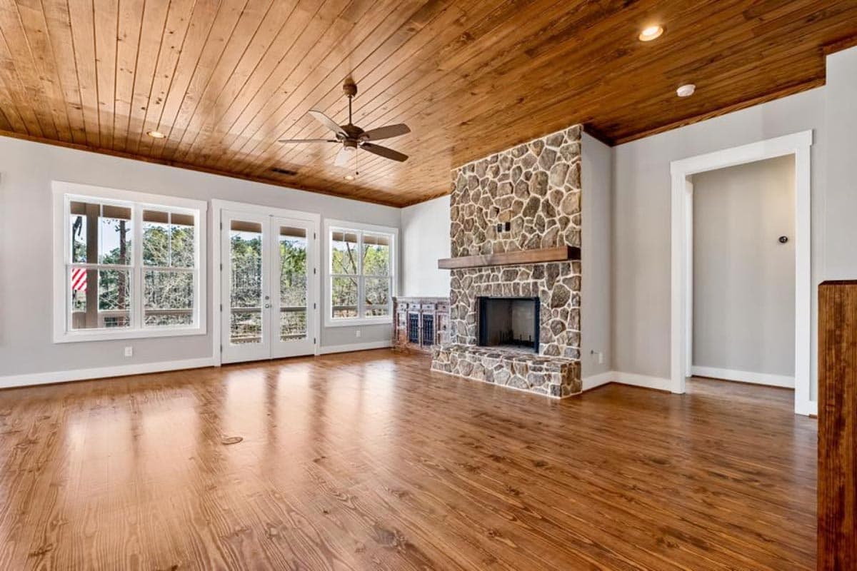 Plan 86328HH: 4-Bed Bungalow Plan with Double-Decker Back Porch - 3031 Sq Ft - Image #10 - Bungalow, Cottage, Country, Craftsman, New American, Vacation