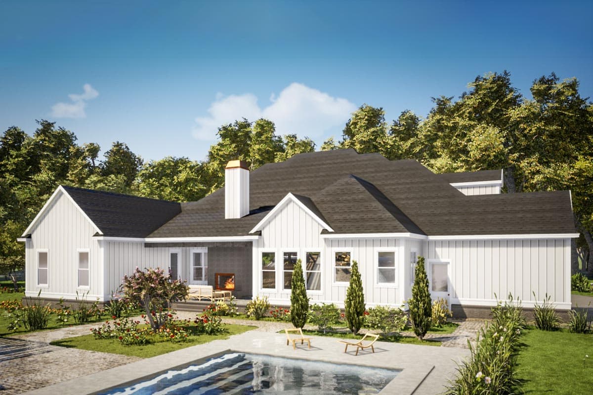 Plan 86329HH: Two-Story New American House Plan with Room Over Garage - Image #106 - Country, Farmhouse, New American, Traditional