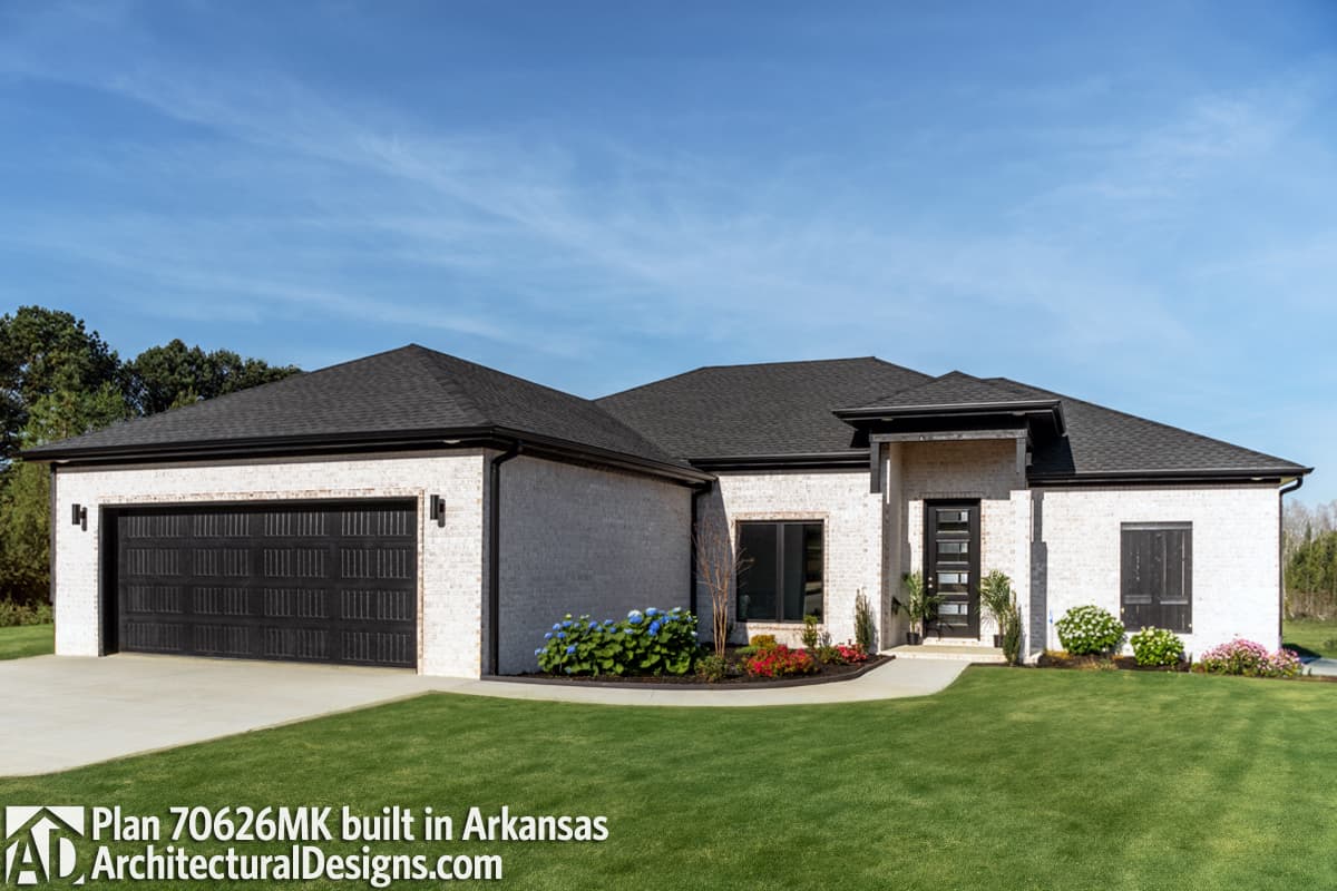 build gallery item - House Plan 70626MK Comes to Life in Arkansas