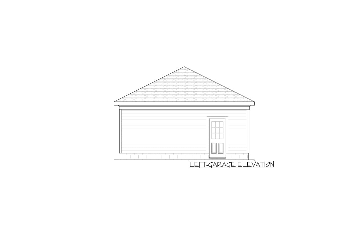 Plan 31553GF: Adorable Bungalow Plan with Detached Garage - Image #7 - Bungalow, Country, Craftsman, Vacation