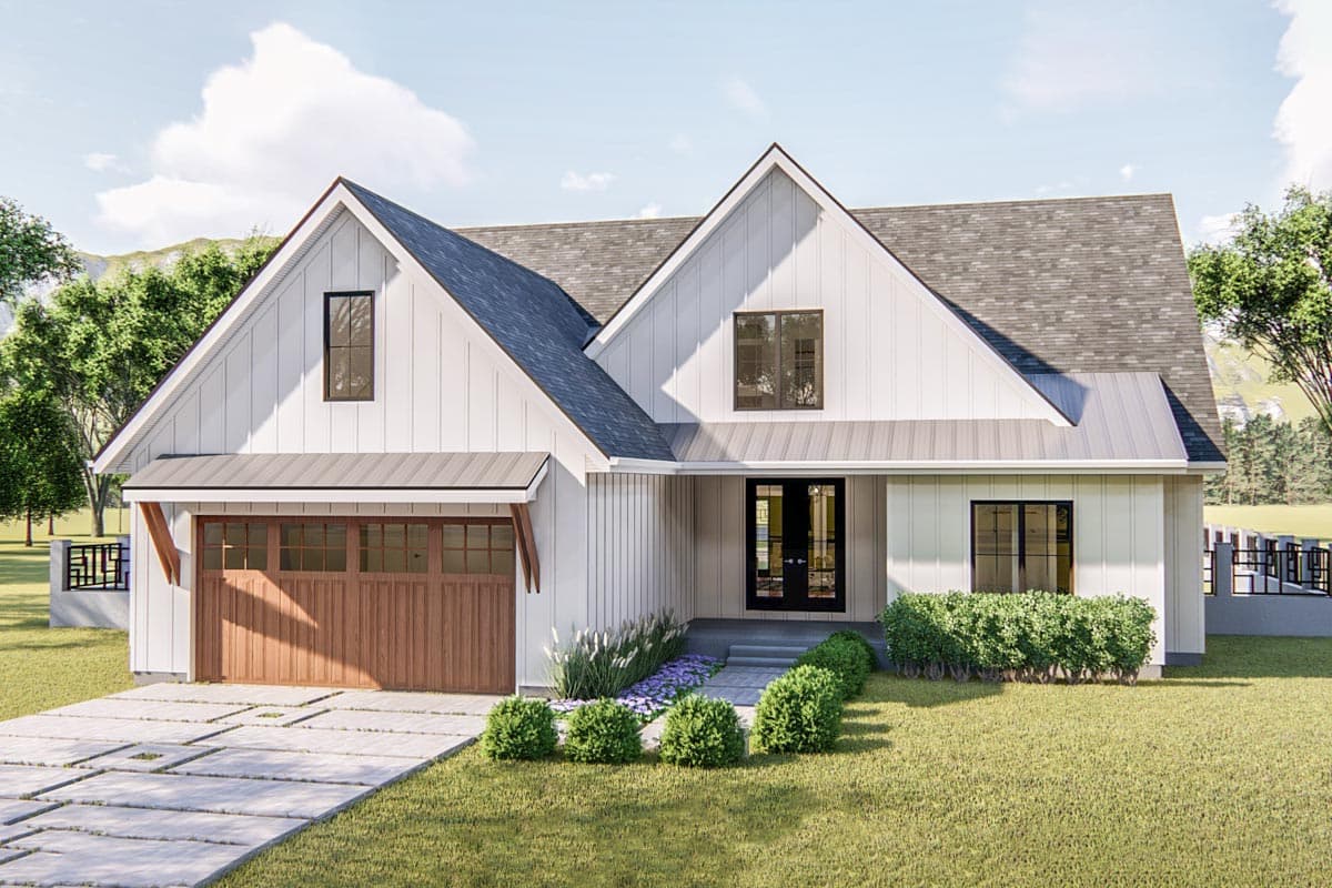 Plan 62762DJ: Modern Farmhouse Plan Offering Convenient Living - Image #7 - Country, Modern Farmhouse, New American