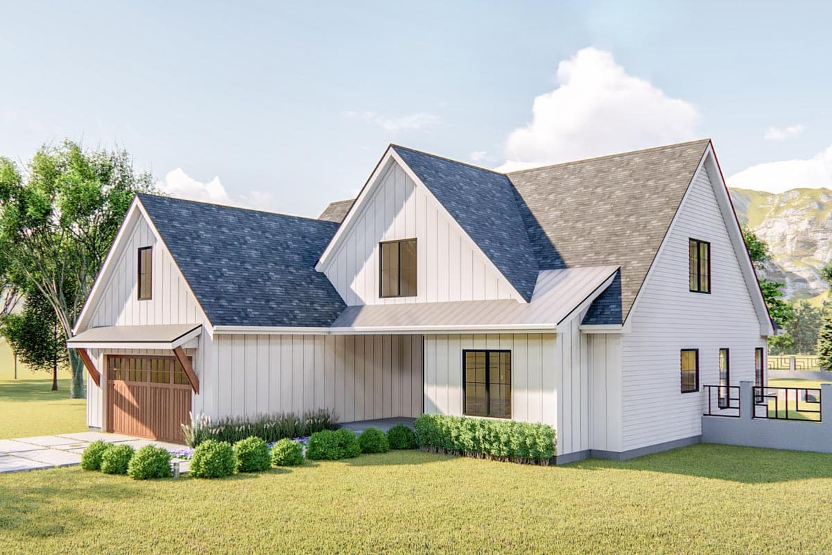 Plan 62762DJ: Modern Farmhouse Plan Offering Convenient Living - Image #8 - Country, Modern Farmhouse, New American