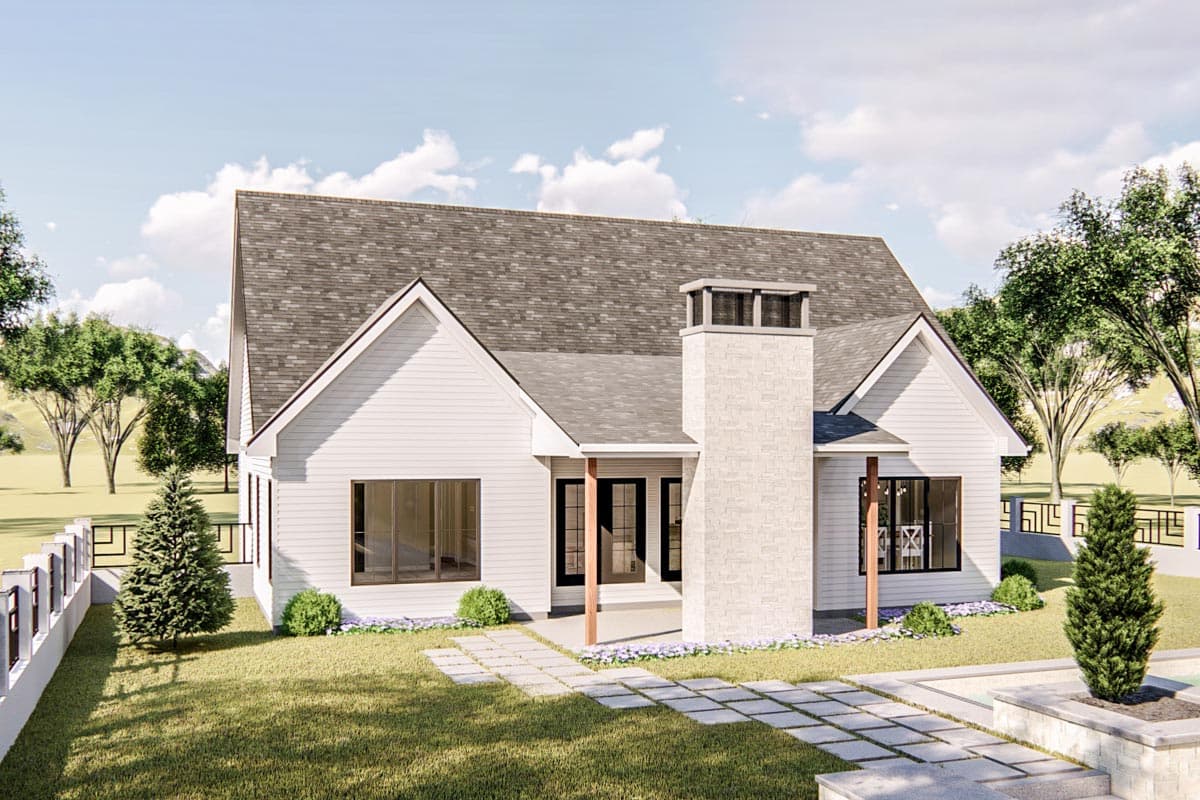 Plan 62762DJ: Modern Farmhouse Plan Offering Convenient Living - Image #9 - Country, Modern Farmhouse, New American