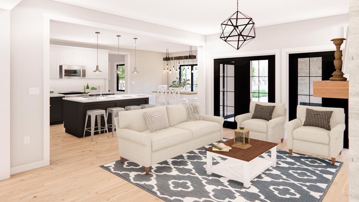 Plan 62762DJ: Modern Farmhouse Plan Offering Convenient Living - Image #12 - Country, Modern Farmhouse, New American