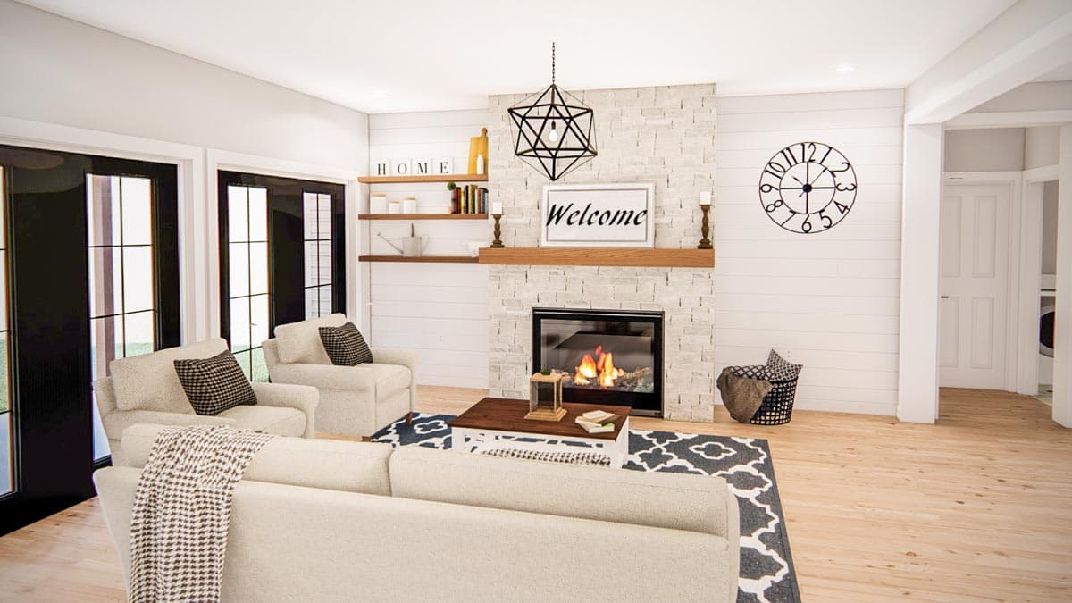 Plan 62762DJ: Modern Farmhouse Plan Offering Convenient Living - Image #14 - Country, Modern Farmhouse, New American