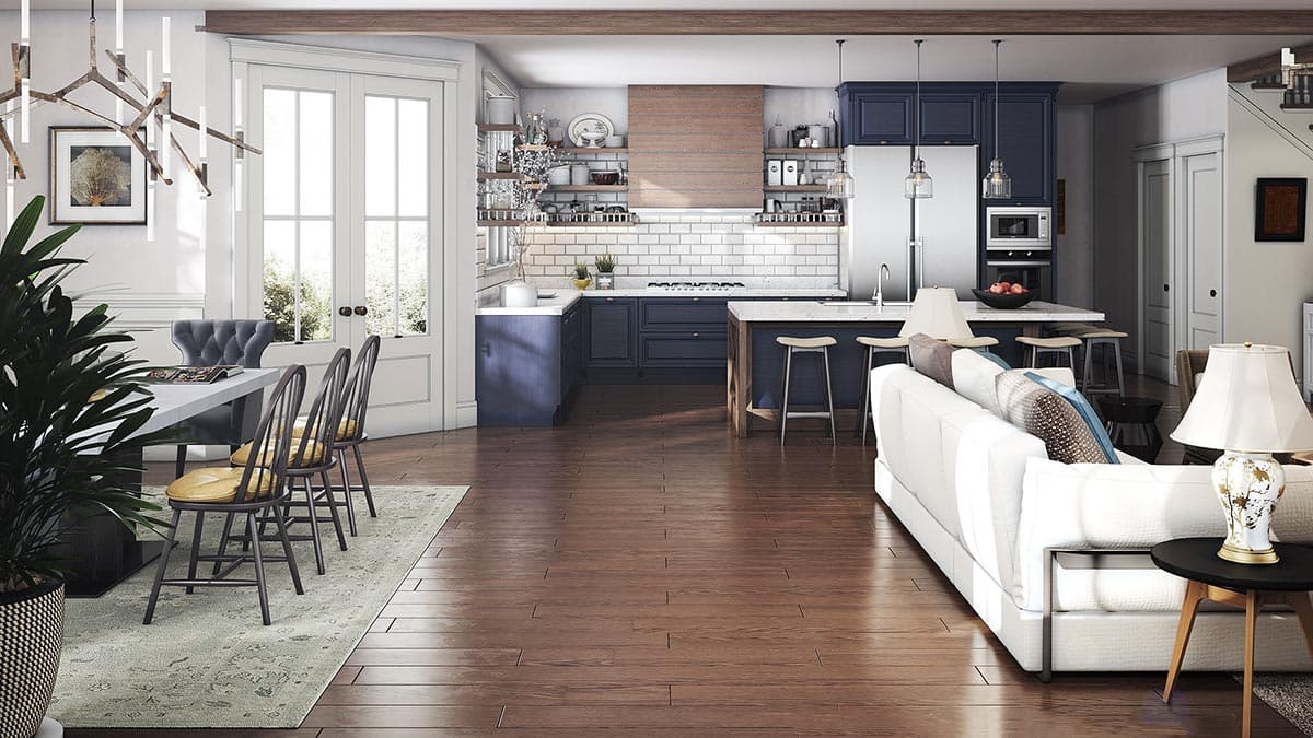 Plan 92385MX: Modern Farmhouse Under 3200 Square Feet with Partial Wraparound Porch - Image #6 - Country, Farmhouse, Modern Farmhouse, New American