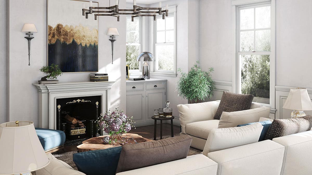 Plan 92385MX: Modern Farmhouse Under 3200 Square Feet with Partial Wraparound Porch - Image #11 - Country, Farmhouse, Modern Farmhouse, New American