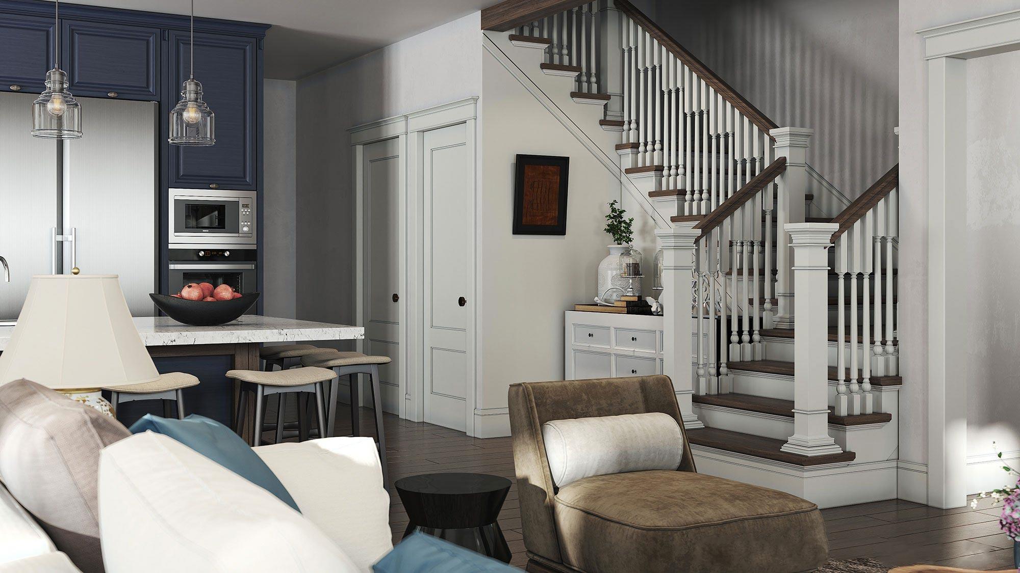 Plan 92385MX: Modern Farmhouse Under 3200 Square Feet with Partial Wraparound Porch - Image #12 - Country, Farmhouse, Modern Farmhouse, New American