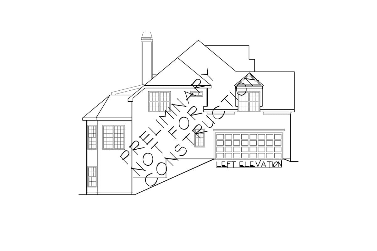 Plan 710204BTZ: 3-Bed Georgian Home Plan with 2-Story Foyer - Image #12 - Georgian, Southern, Traditional