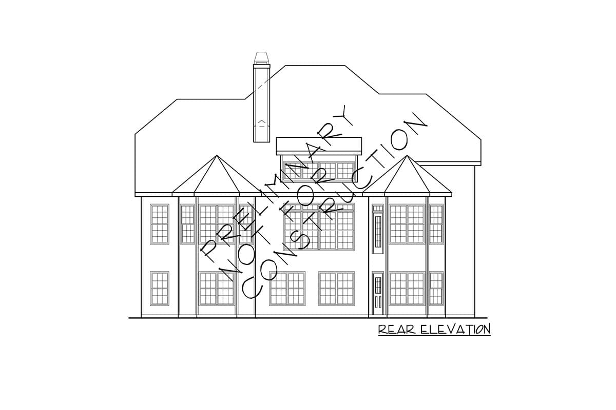 Plan 710204BTZ: 3-Bed Georgian Home Plan with 2-Story Foyer - Image #13 - Georgian, Southern, Traditional