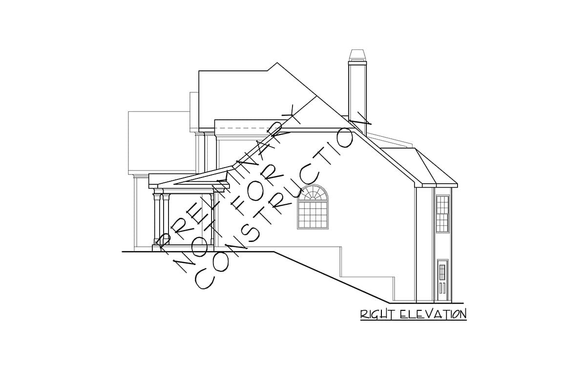 Plan 710204BTZ: 3-Bed Georgian Home Plan with 2-Story Foyer - Image #14 - Georgian, Southern, Traditional