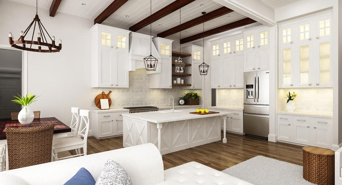 Plan 12315JL: Impressive One-Level Modern Farmhouse with In-Law Suite - 2484 Sq Ft - Image #17 - Country, Farmhouse, Modern Farmhouse, New American