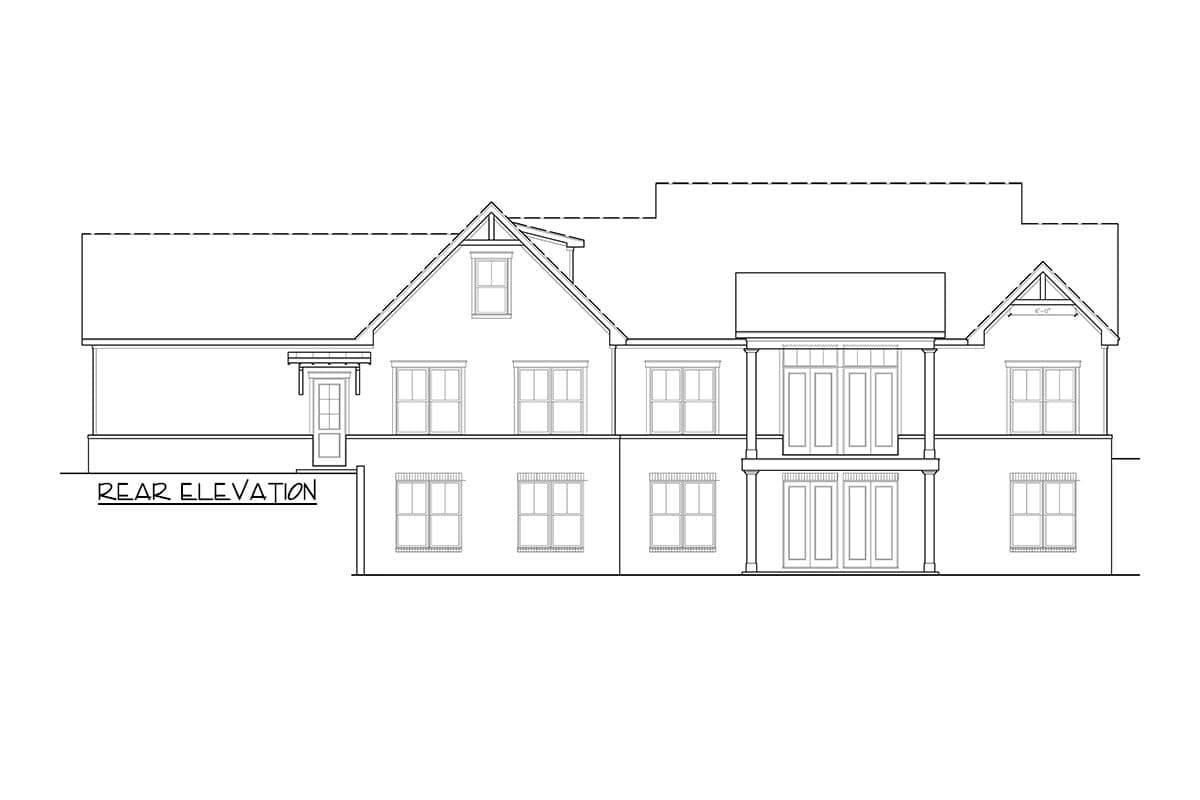 Plan 12315JL: Impressive One-Level Modern Farmhouse with In-Law Suite - 2484 Sq Ft - Image #21 - Country, Farmhouse, Modern Farmhouse, New American