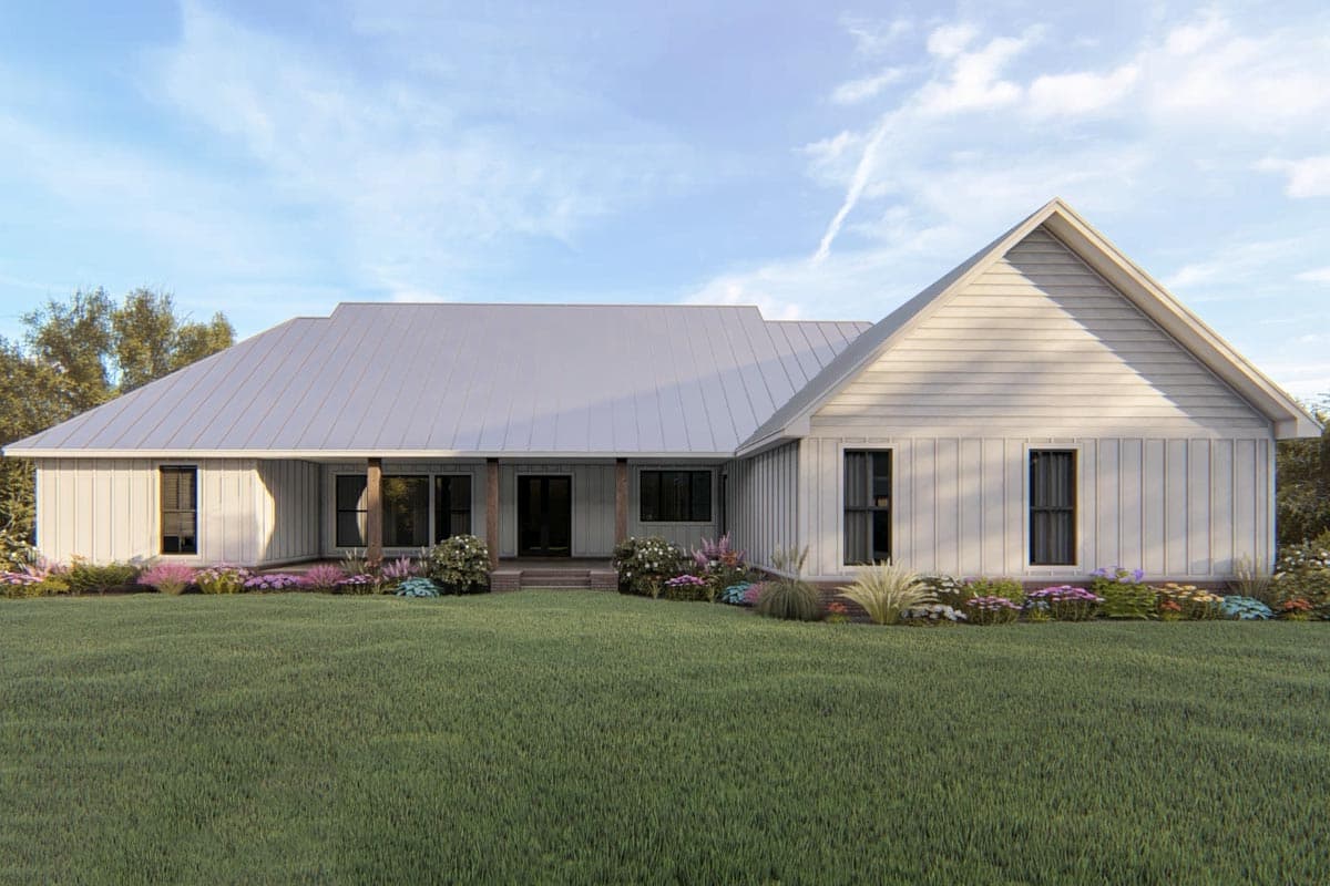 Plan 56442SM: Modern Farmhouse Plan with Split Bedroom Layout - 2514 Sq Ft - Image #12 - Country, Farmhouse, Modern Farmhouse, New American, Ranch