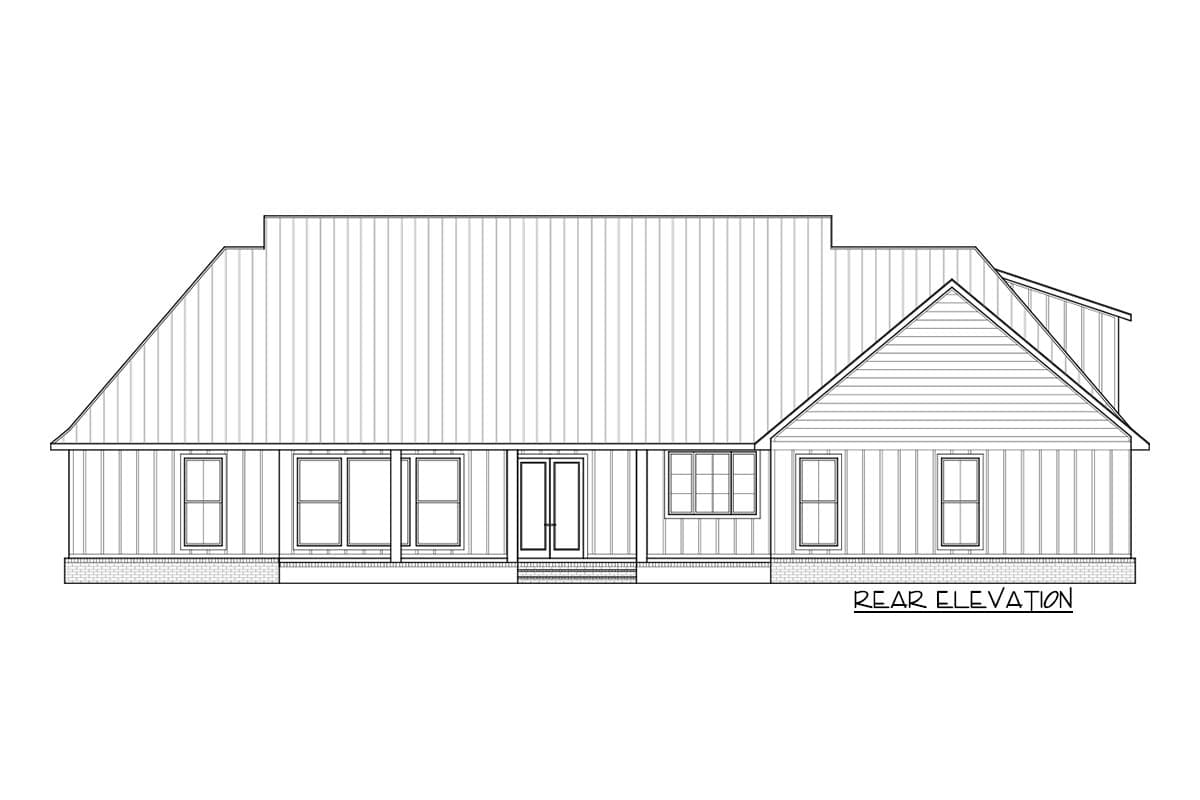 Plan 56442SM: Modern Farmhouse Plan with Split Bedroom Layout - 2514 Sq Ft - Image #14 - Country, Farmhouse, Modern Farmhouse, New American, Ranch
