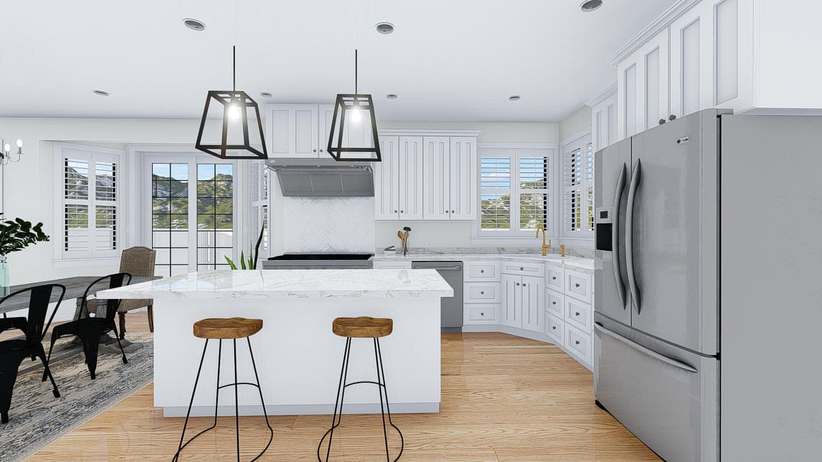 Plan 61330UT: Two-Story Modern Farmhouse Plan with Optional Lower Level - Image #6 - Country, Farmhouse, Modern Farmhouse, New American