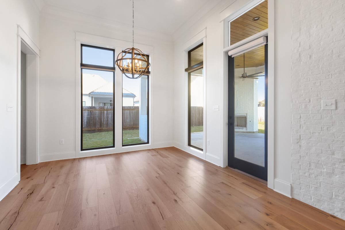 Plan 860029MCD: One-Level House Plan with Cathedral Ceilings in Living Room - Image #8 - Acadian, Coastal, Country, Farmhouse, Louisiana-Style, Modern Farmhouse, New American, Southern