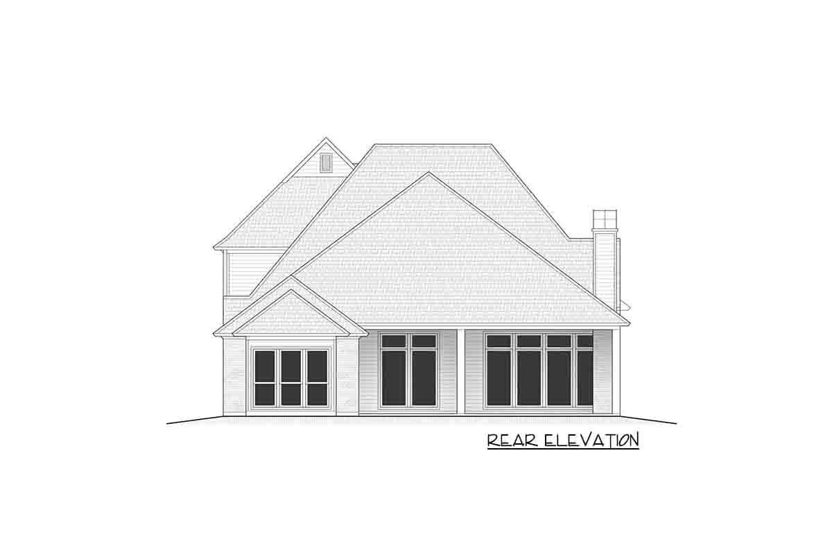 Plan 860037MCD: 4-Bed Southern House Plan with Main-Level Master - Image #11 - Acadian, Coastal, European, French Country, Louisiana-Style, Southern