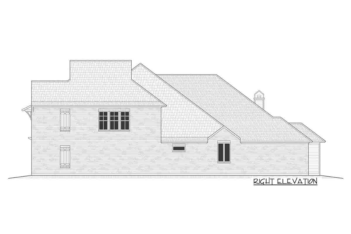 Plan 860037MCD: 4-Bed Southern House Plan with Main-Level Master - Image #12 - Acadian, Coastal, European, French Country, Louisiana-Style, Southern