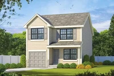 Budget-Friendly 2-Story Craftsman Home Plan with Options