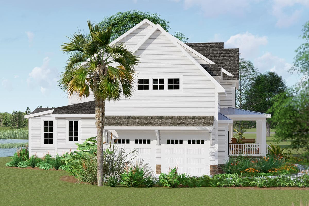 Plan 500062VV: Two-Story Farmhouse Plan Screened Porch and Attic Expansion - 3208 Sq Ft - Image #12 - Country, Farmhouse, Traditional