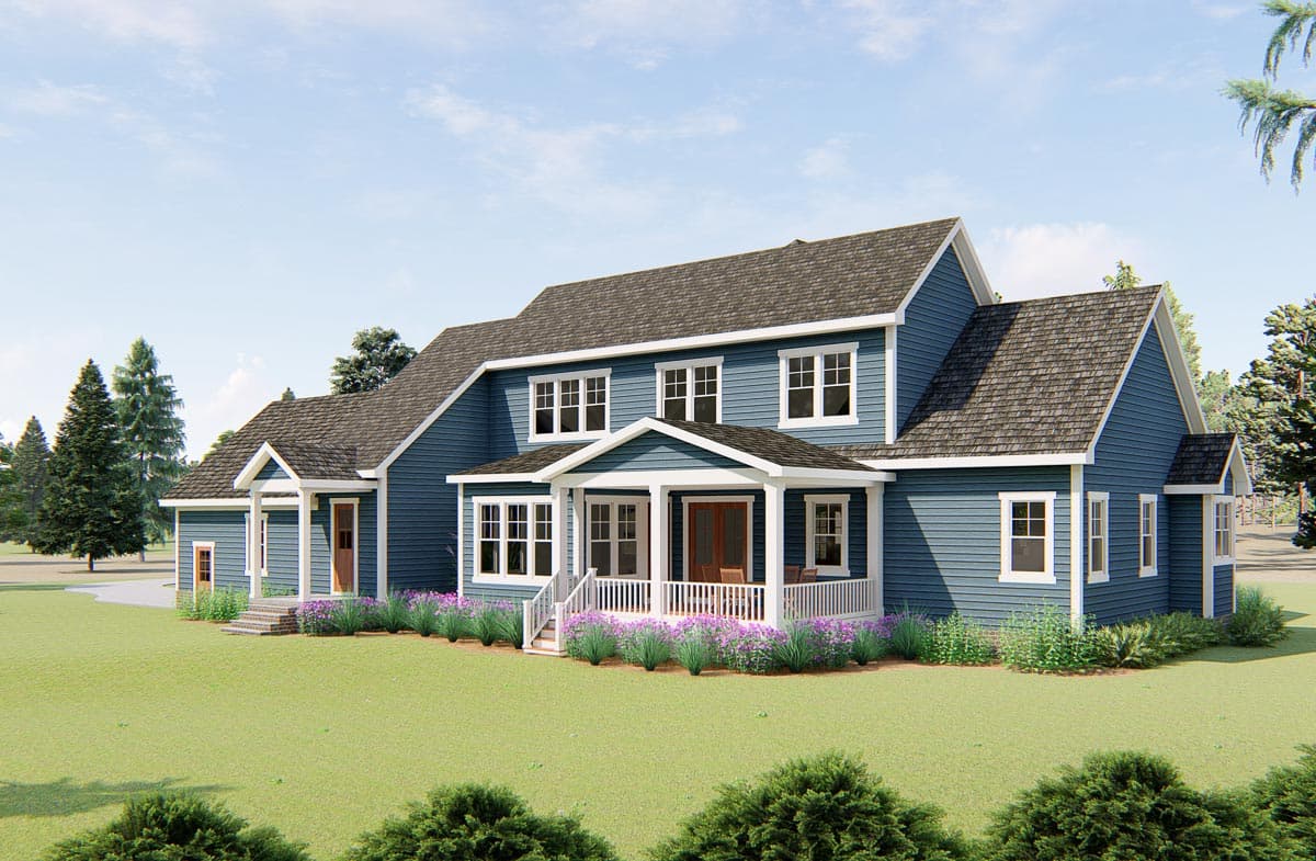 Plan 500063VV: New American House Plan with Separate Game and Play Rooms - Image #16 - Country, Craftsman, New American, Northwest, Southern