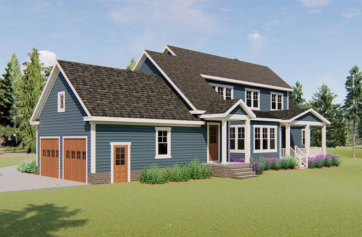 Plan 500063VV: New American House Plan with Separate Game and Play Rooms - Image #17 - Country, Craftsman, New American, Northwest, Southern