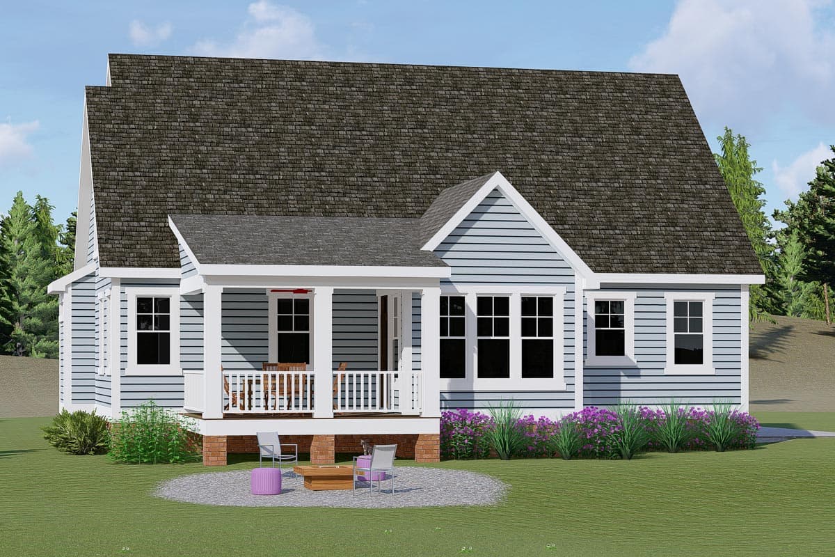 Plan 500064VV: Exclusive Craftsman Ranch House Plan - 2066 Sq Ft - Image #6 - Cottage, Country, Craftsman, Northwest, Southern