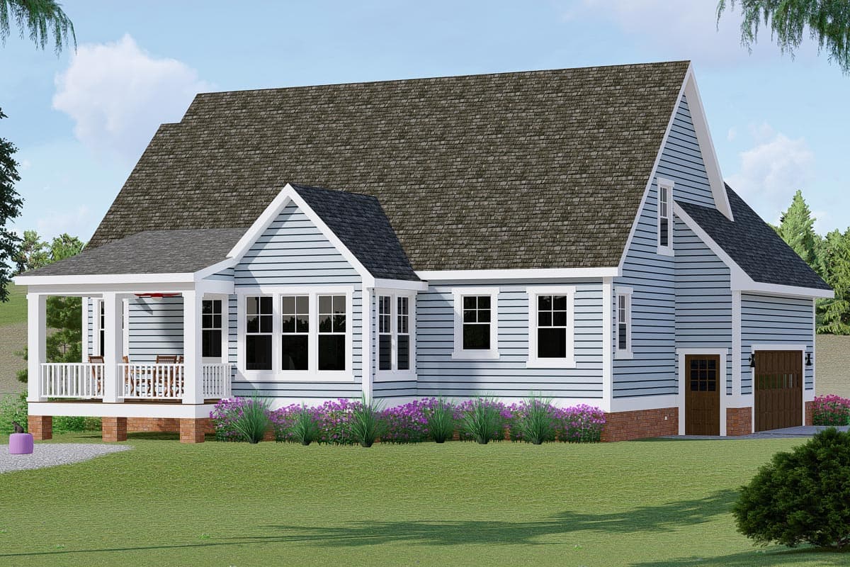 Plan 500064VV: Exclusive Craftsman Ranch House Plan - 2066 Sq Ft - Image #7 - Cottage, Country, Craftsman, Northwest, Southern