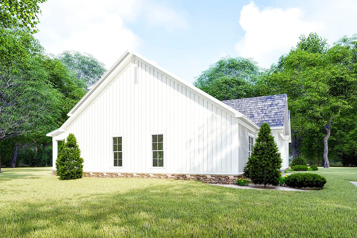 Plan 70628MK: Modern Farmhouse Plan with Vaulted and Beamed Great Room - 2220 Sq Ft - Image #8 - Cottage, Country, Farmhouse, Modern Farmhouse, New American, Southern