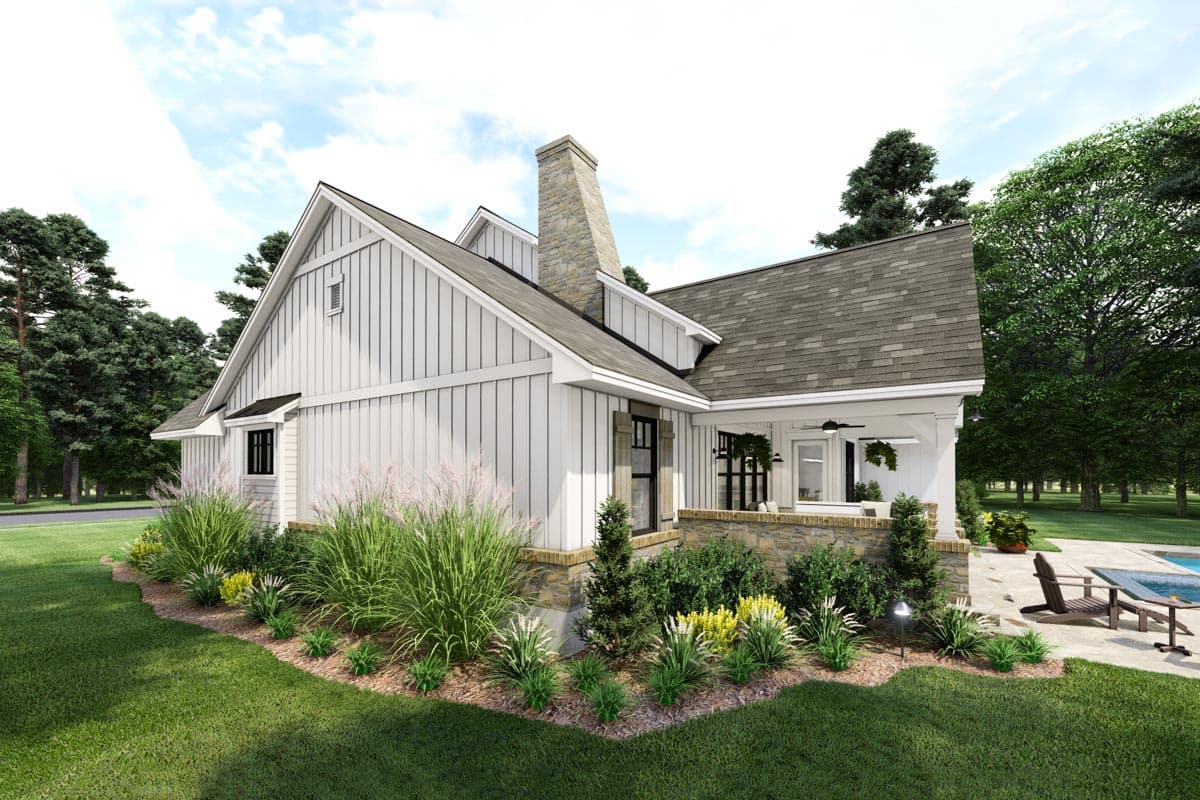 Plan 16910WG: New American Farmhouse Plan with Split Bedroom Layout - Image #11 - Country, Farmhouse, Modern Farmhouse, New American, Traditional
