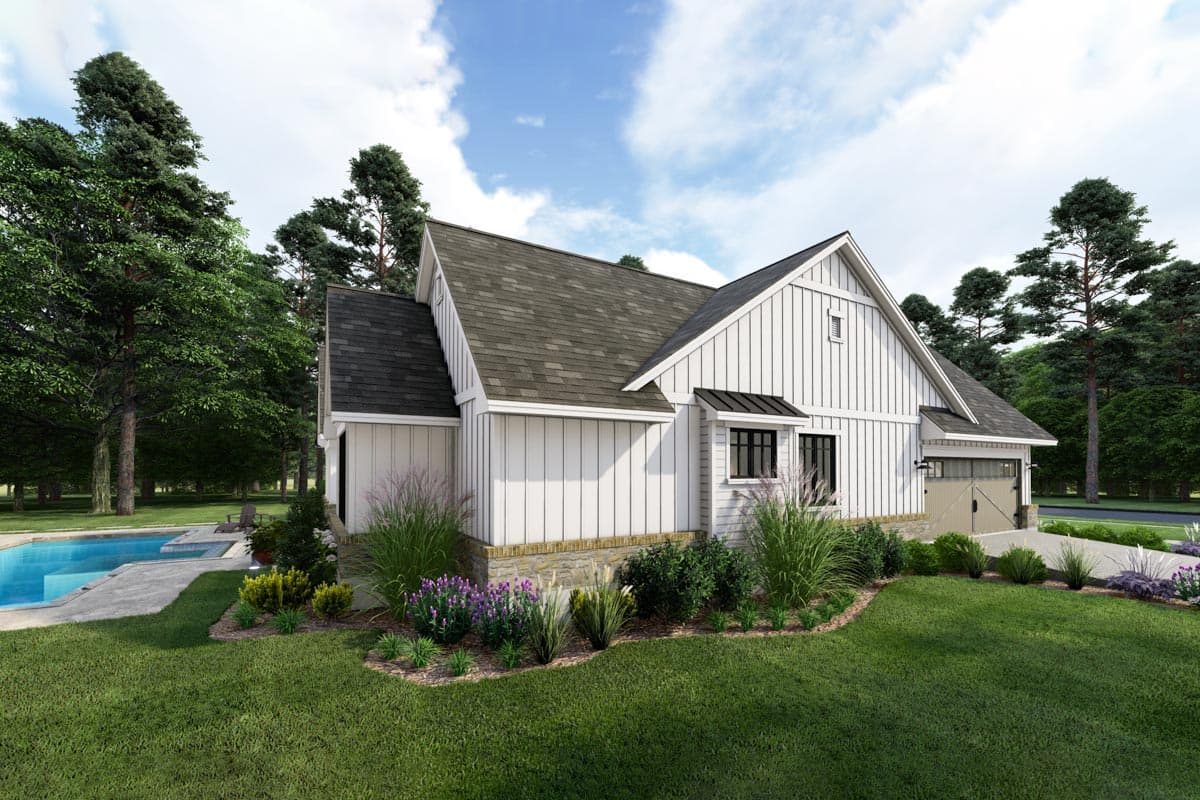 Plan 16910WG: New American Farmhouse Plan with Split Bedroom Layout - Image #7 - Country, Farmhouse, Modern Farmhouse, New American, Traditional