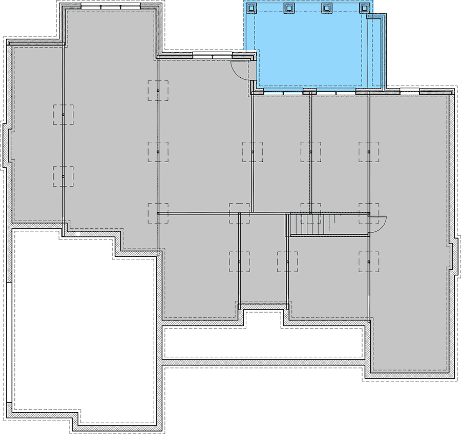 Plan 16910WG: New American Farmhouse Plan with Split Bedroom Layout - Floor Plan - Walkout Basement - Country, Farmhouse, Modern Farmhouse, New American, Traditional