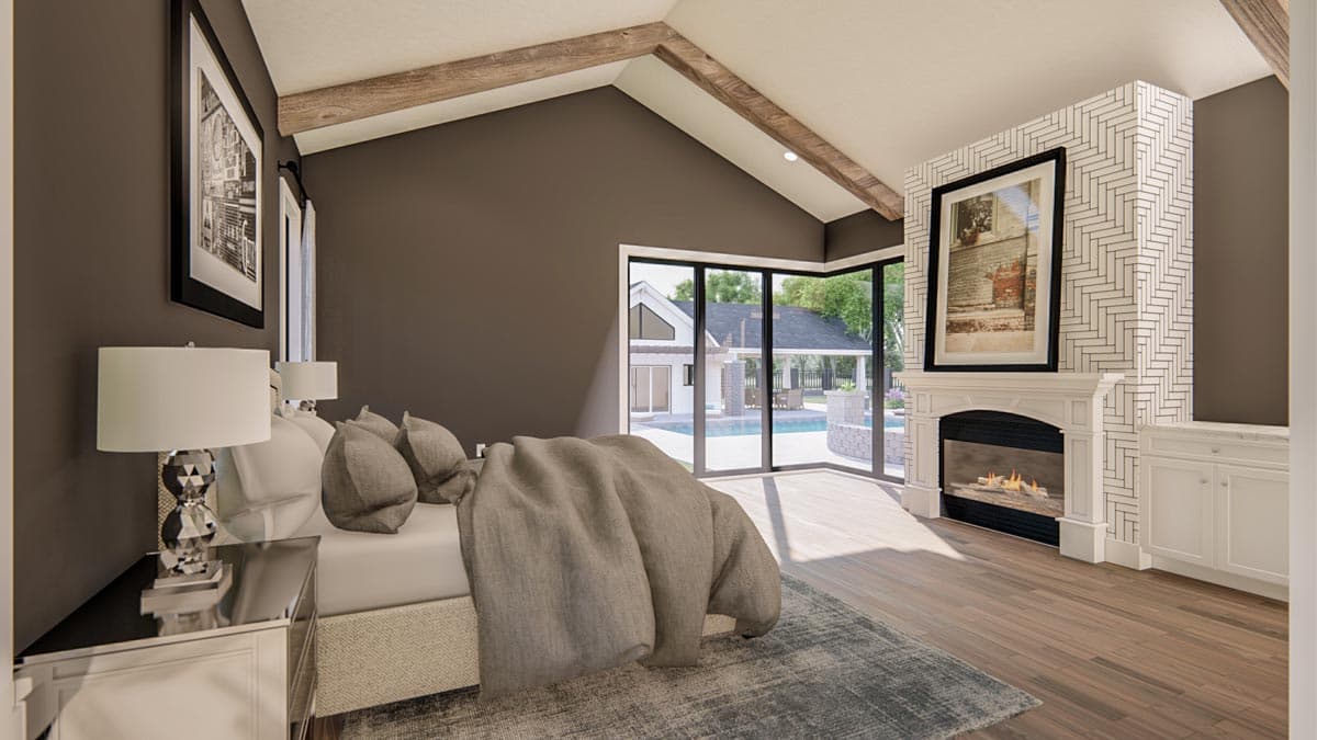 Plan 62767DJ: 4-Bed Modern Farmhouse Plan with Upstairs Theater - Image #10 - Farmhouse, Modern Farmhouse, New American, Traditional