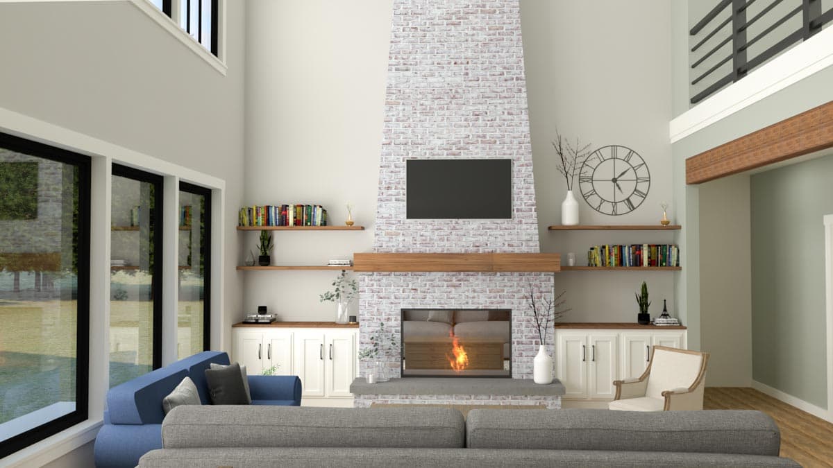 Plan 280038JWD: Beautiful 3-Bed Modern Farmhouse Plan with Angled Garage - 3216 Sq Ft - Image #13 - Country, Farmhouse, Modern Farmhouse, New American