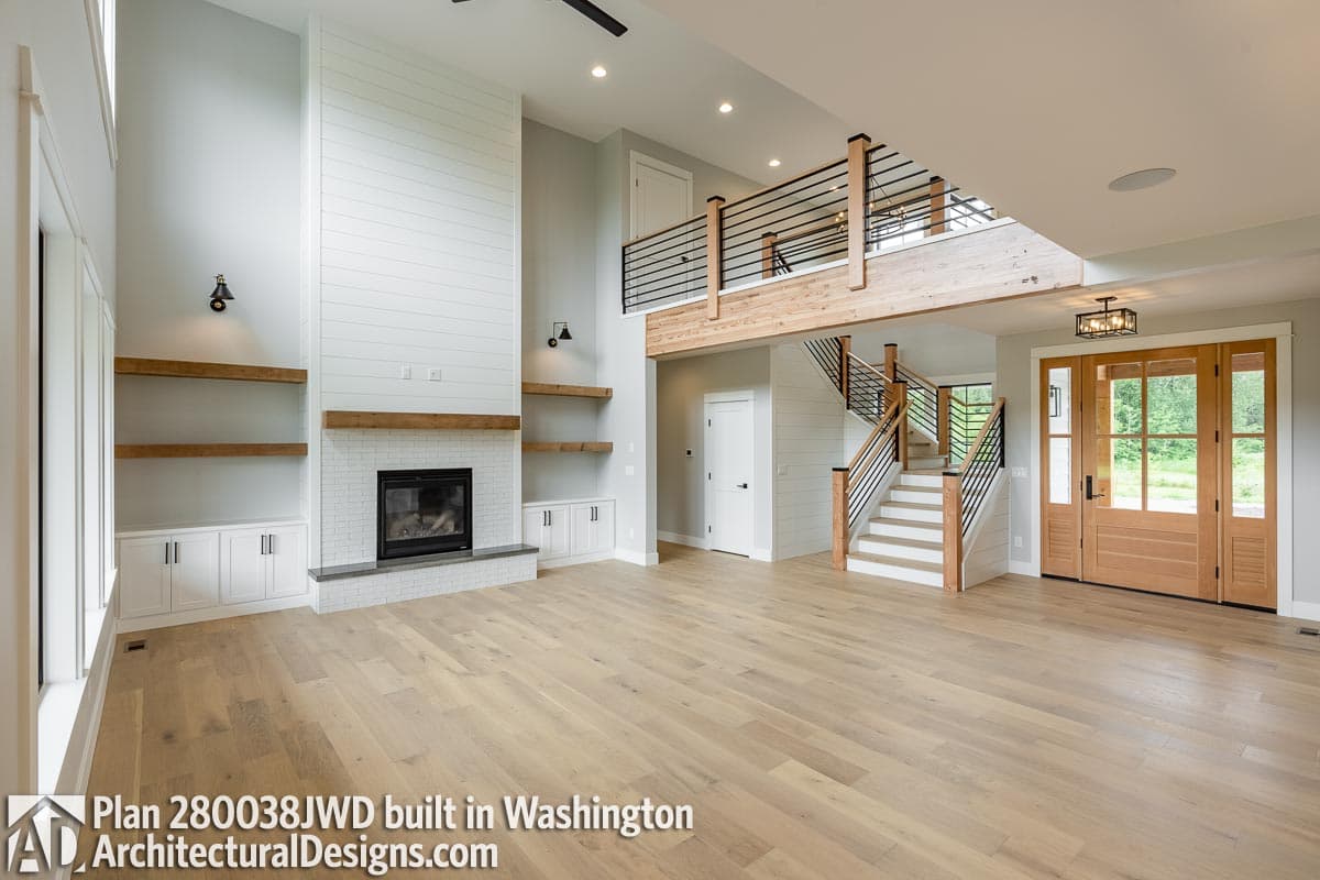 Plan 280038JWD: Beautiful 3-Bed Modern Farmhouse Plan with Angled Garage - 3216 Sq Ft - Image #10 - Country, Farmhouse, Modern Farmhouse, New American