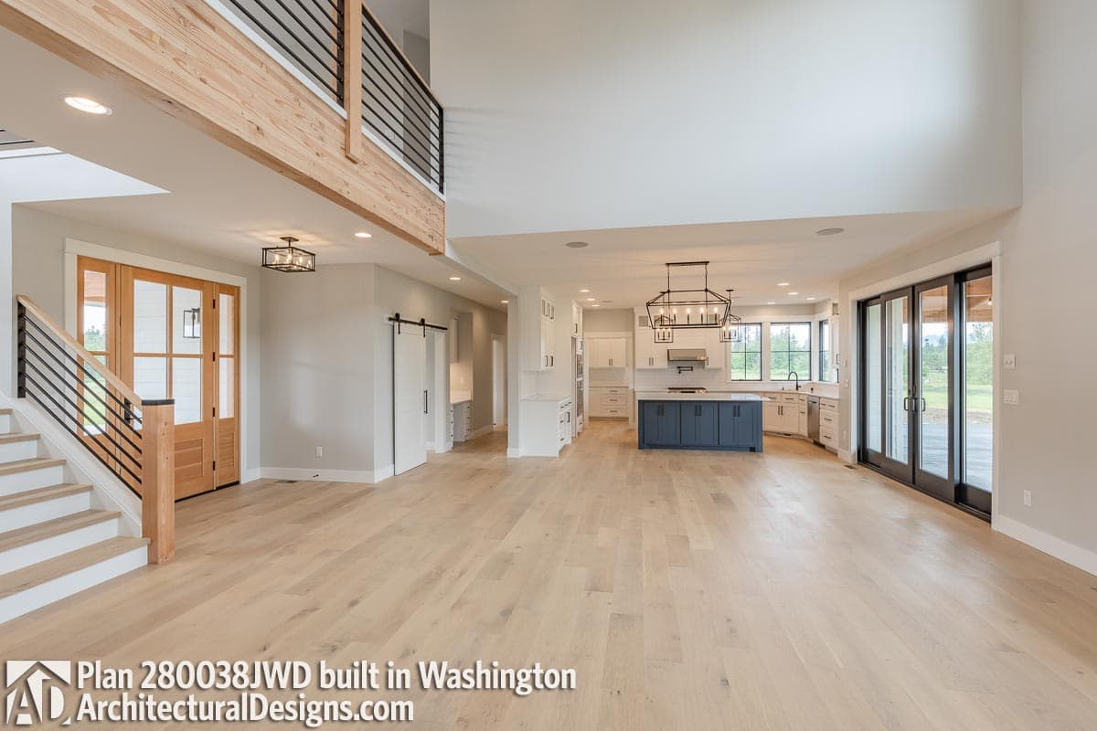 Plan 280038JWD: Beautiful 3-Bed Modern Farmhouse Plan with Angled Garage - 3216 Sq Ft - Image #7 - Country, Farmhouse, Modern Farmhouse, New American