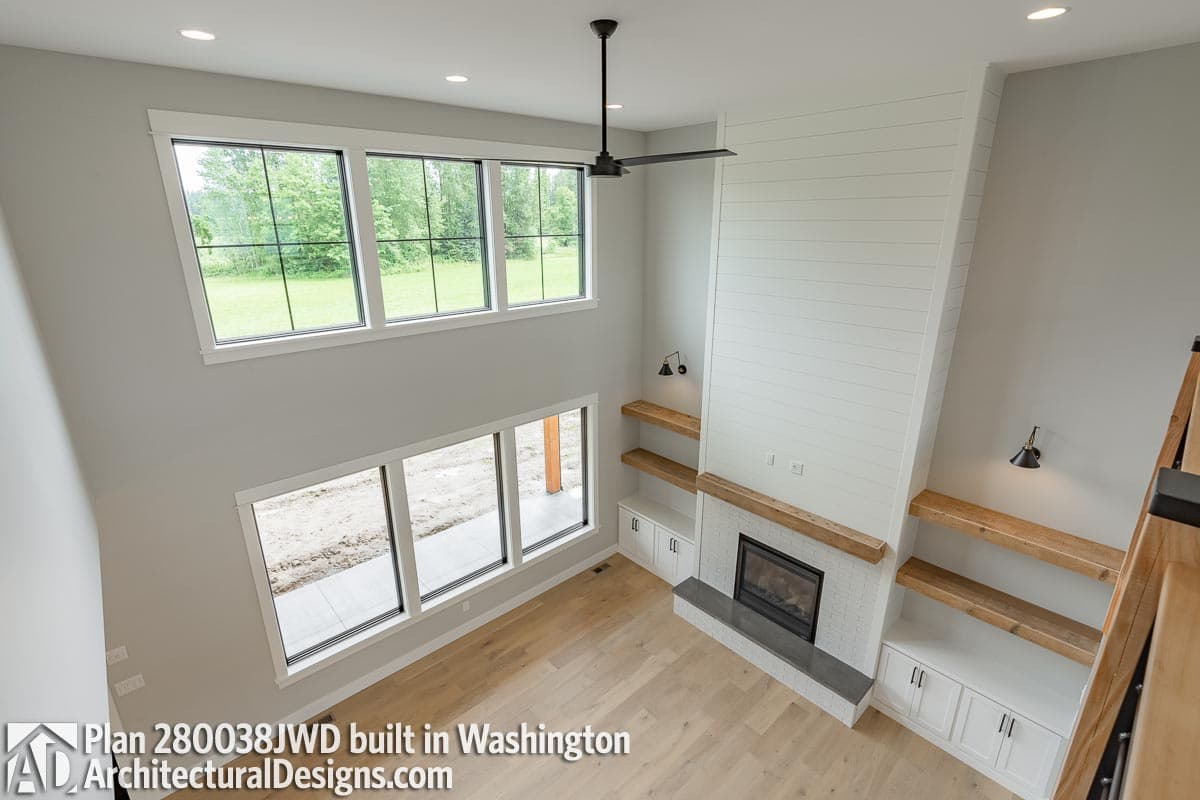 Plan 280038JWD: Beautiful 3-Bed Modern Farmhouse Plan with Angled Garage - 3216 Sq Ft - Image #11 - Country, Farmhouse, Modern Farmhouse, New American