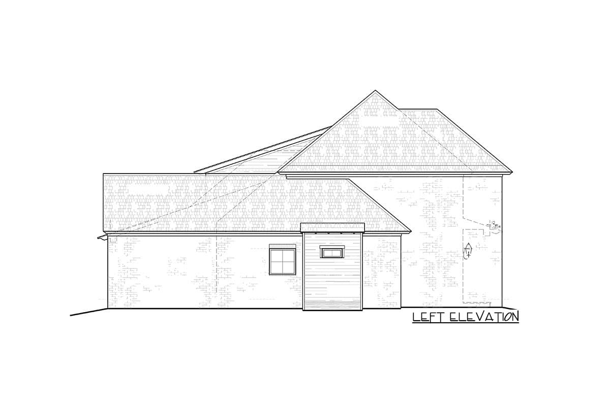 Plan 510092WDY: Two-story Southern House Plan with Home Office - Image #4 - Acadian, European, Georgian, Southern, Traditional, Transitional