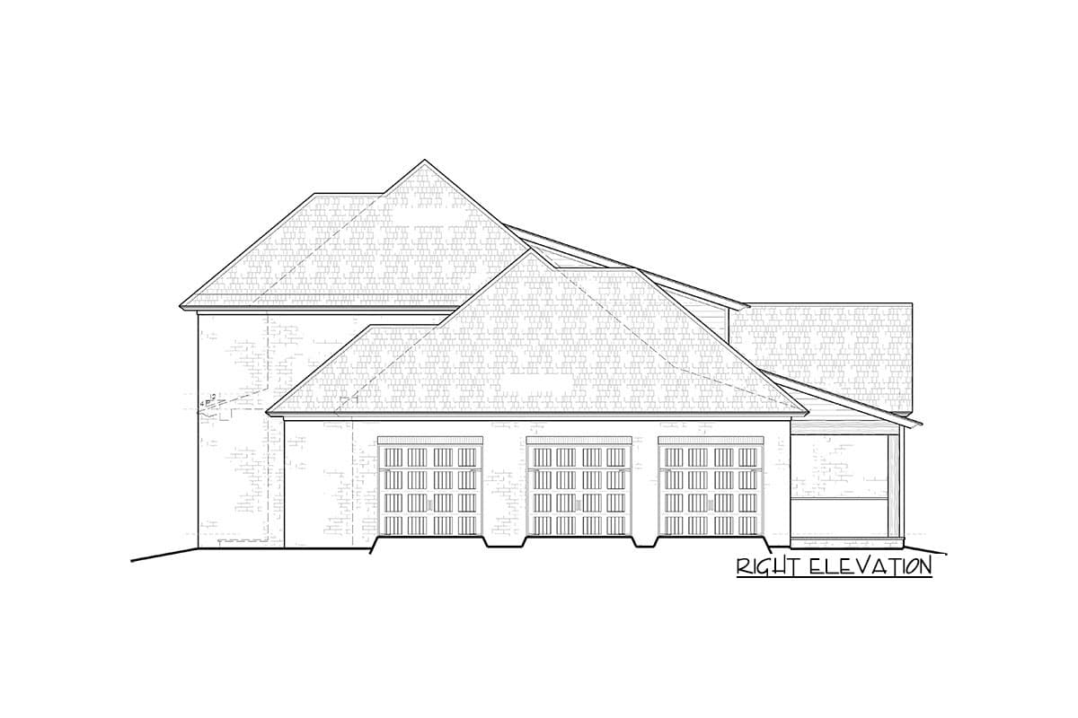 Plan 510092WDY: Two-story Southern House Plan with Home Office - Image #6 - Acadian, European, Georgian, Southern, Traditional, Transitional