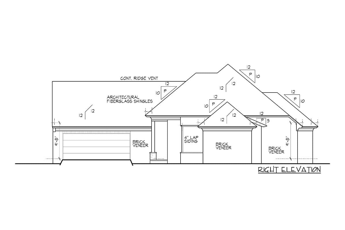 Plan 510095WDY: 4-Bed Southern House Plan with Open Layout - Image #4 - Acadian, French Country, Louisiana-Style, Southern