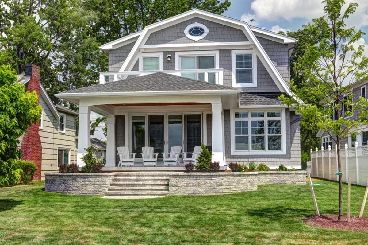 Plan 790064GLV: Two-Story Country Cottage House Plan with Gambrel Roof - Image #5 - Barndominium, Cottage, Country, Shingle, Vacation