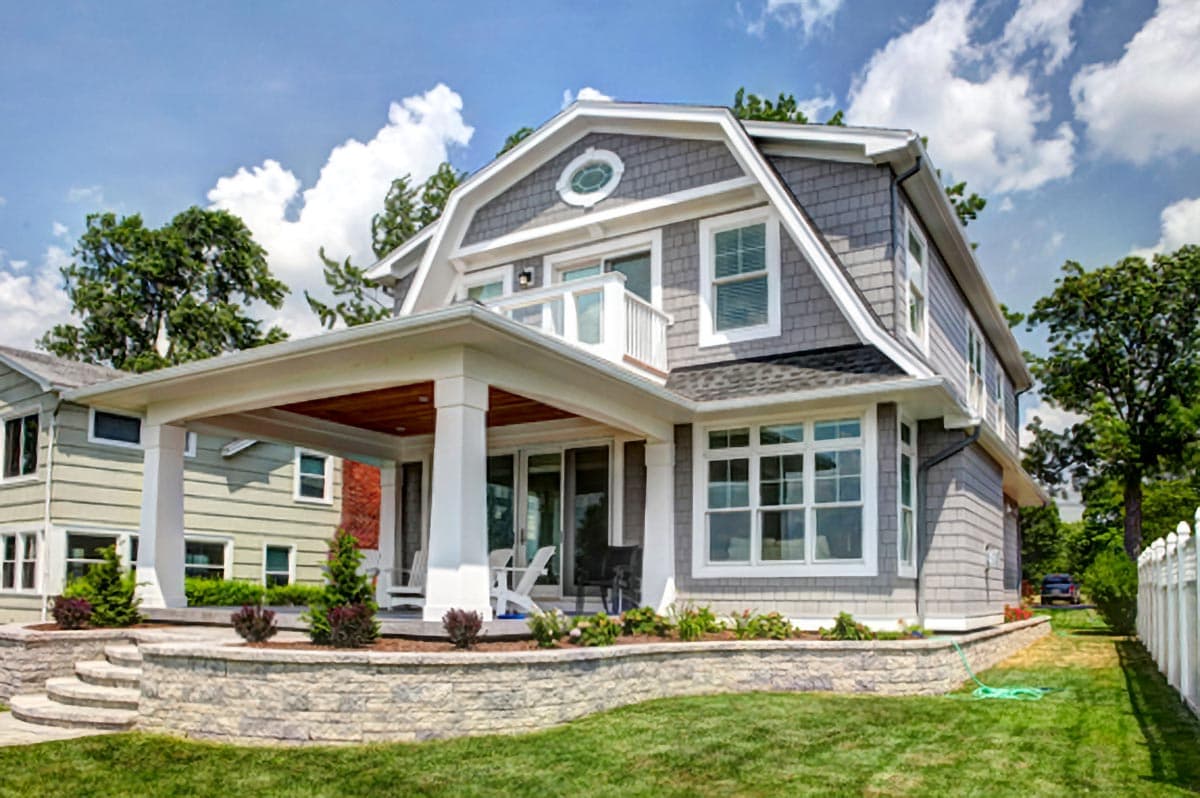 Plan 790064GLV: Two-Story Country Cottage House Plan with Gambrel Roof - Image #6 - Barndominium, Cottage, Country, Shingle, Vacation