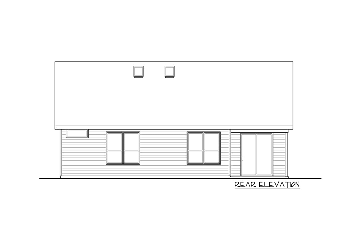 Plan 72960DA: 3-Bed Cottage House Plan with Spacious Interior - Image #14 - Cottage, Country, Craftsman