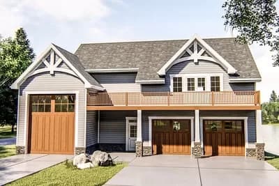 RV Garage Apartment Plan