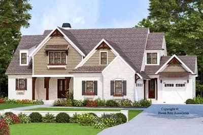 4-Bed House Plan with Indoor/Outdoor Living