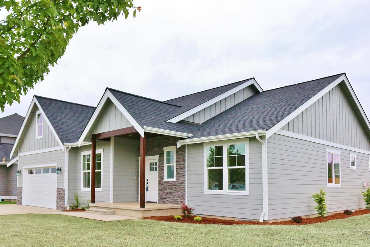 Plan 280043JWD: New American House Plan with Bonus Room above Garage - Image #7 - Country, Craftsman, New American, Northwest