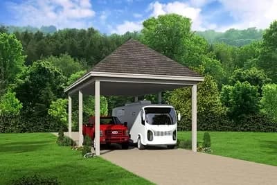 Roomy RV Carport